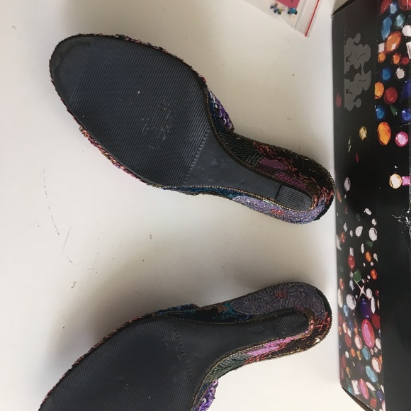 Frankie and Baby Beaded and Sequin Wedge - Picture 6 of 7